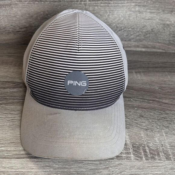 Ping Hat Men’s Women’s All Sizes SnapBack Adjustable Striped Golf‎ Outdoor - Picture 2 of 6